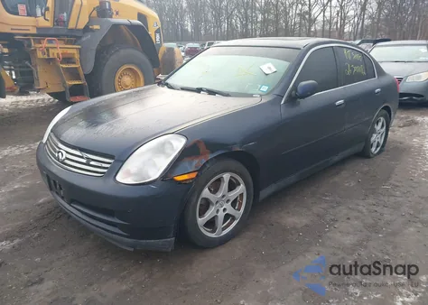 2004 Infiniti G35X from USA, damaged, VIN JNKCV51F44M717528